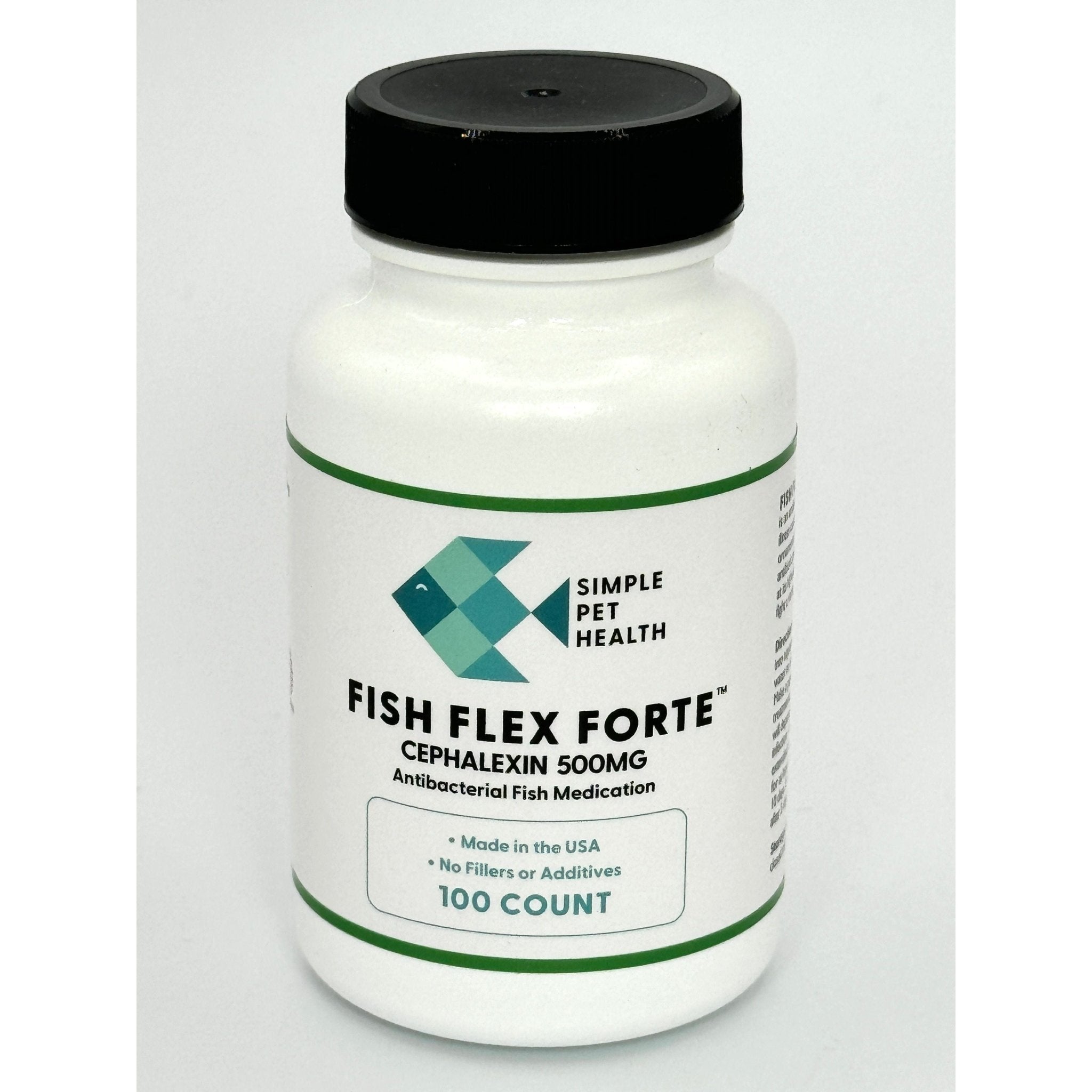Fish Flex Forte™ - Cephalexin 500 mg 100 count - Fish Mox Direct