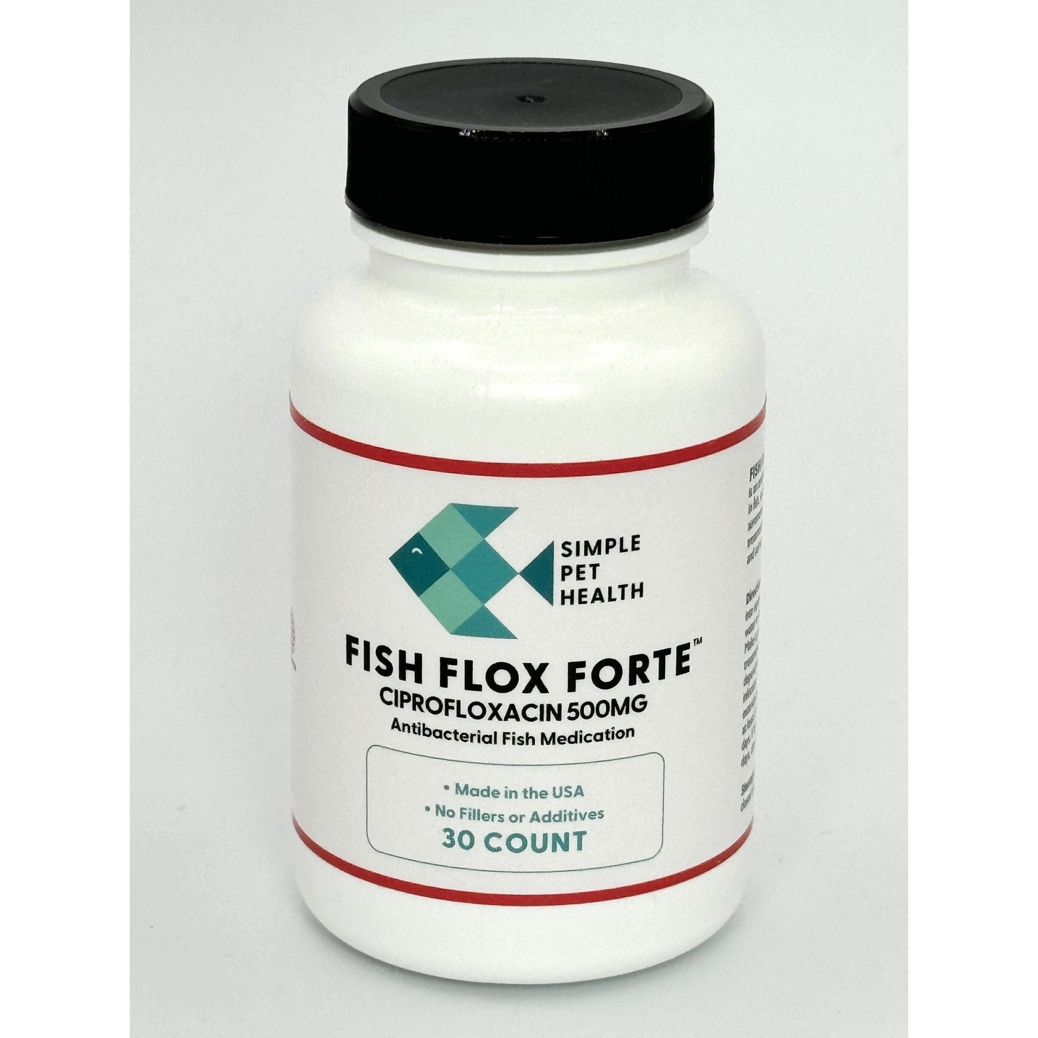 Fish Flox Forte™ - Ciprofloxacin 500 mg 30 count - Fish Mox Direct