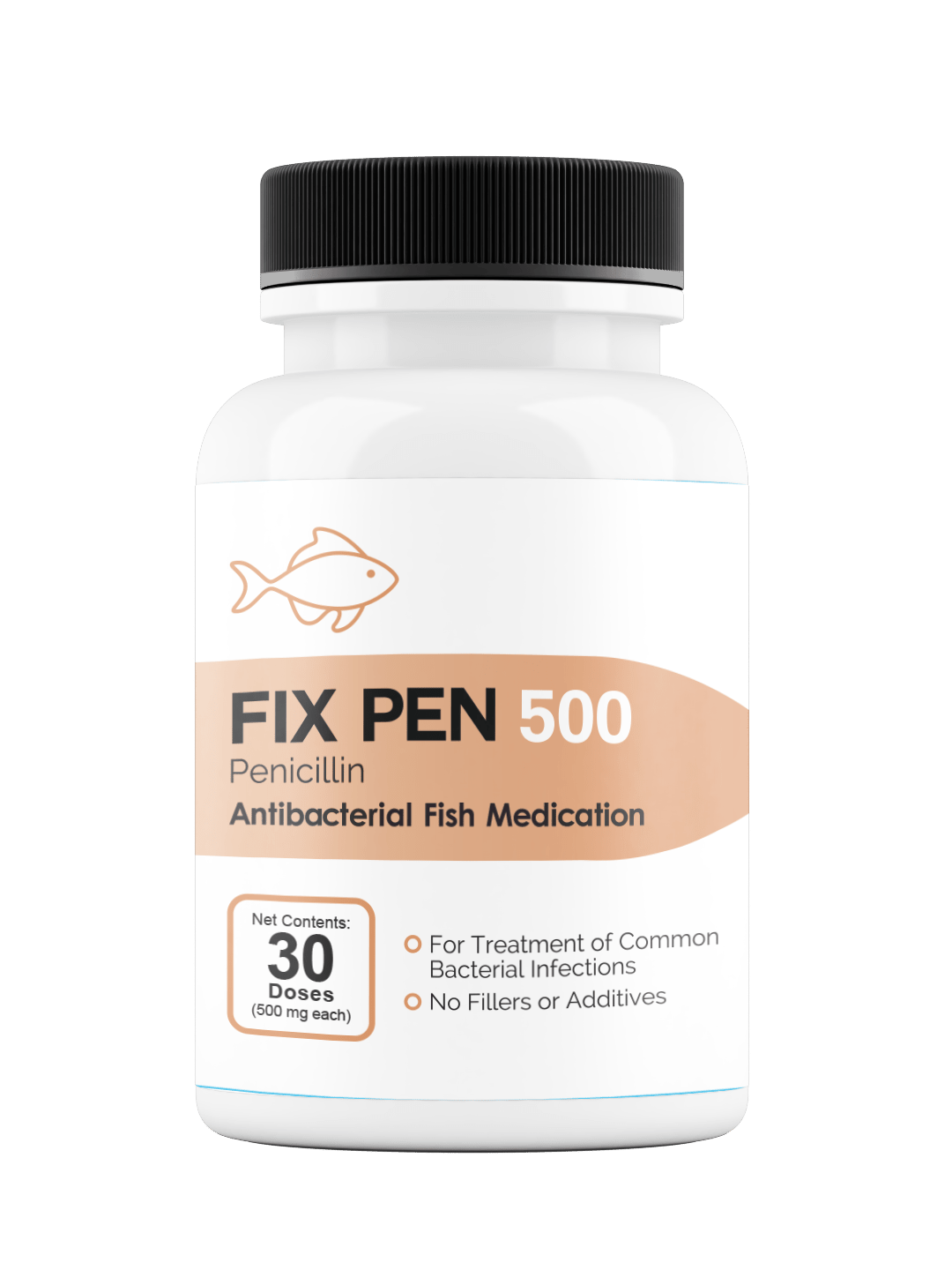 Fix Pen Forte - Penicillin 500 mg 30 count - Fish Mox Direct